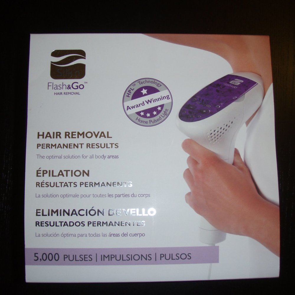 Silk'n Flash & Go Hair Removal Device 5000 Pulses